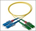 SC/APC-SC/PC Optički patch kabl 3,0m duplex