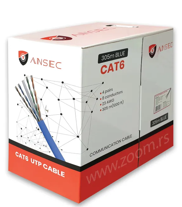 ANSEC Mrežni kabl CAT5e 305m
